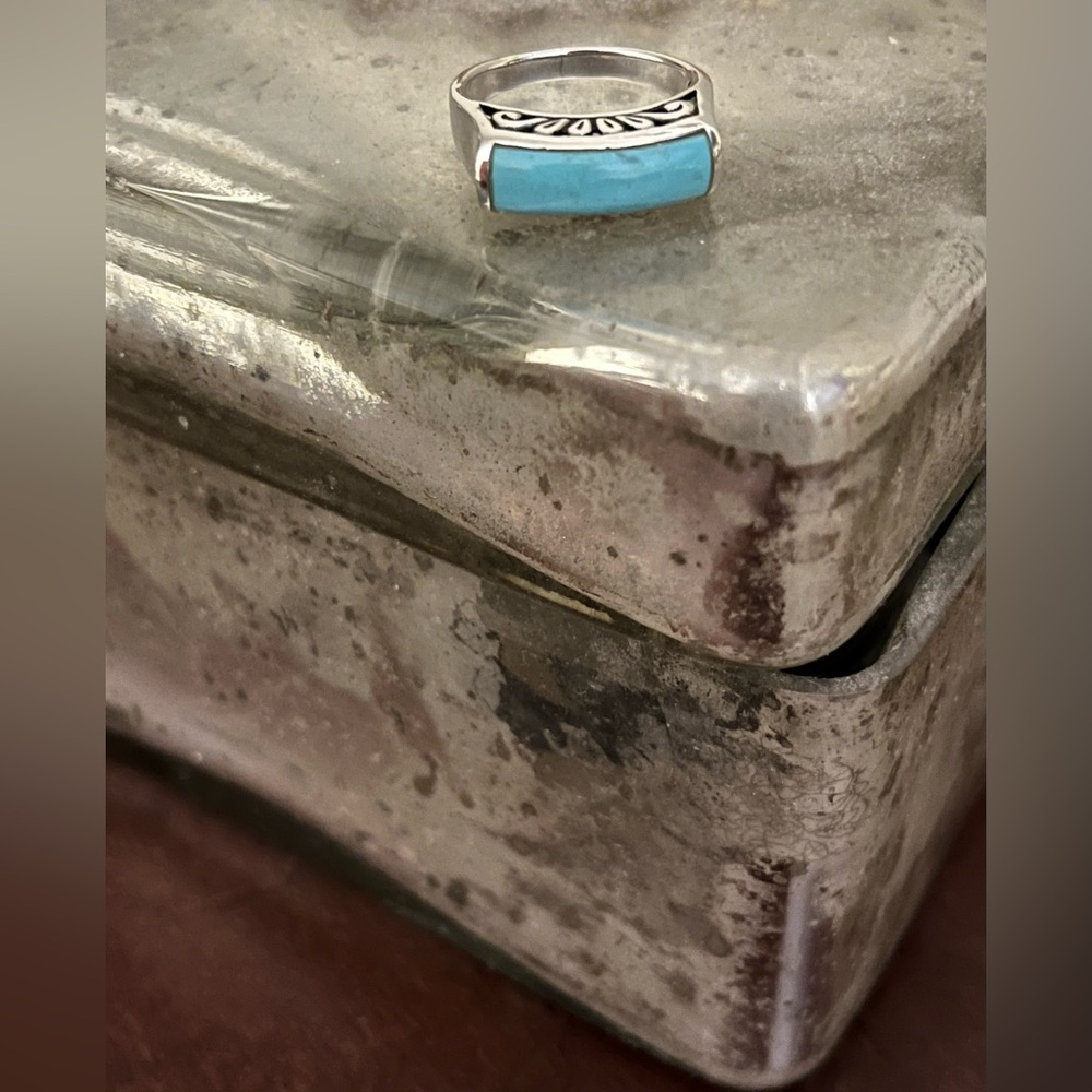 Turquoise and Silver Ring